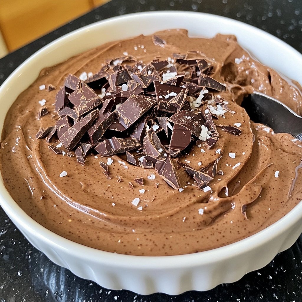 Selbst gemachte Schokoladencreme