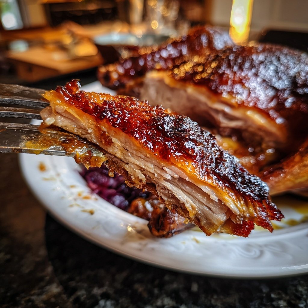 Saisonale & Festliche Weihnachtsgans mit Rotkohl