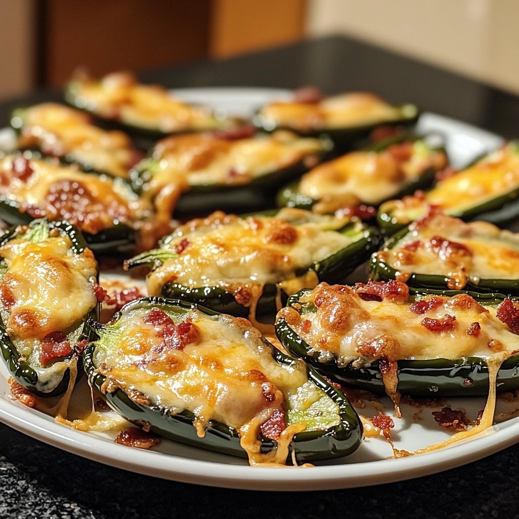 Gefüllte Jalapeños