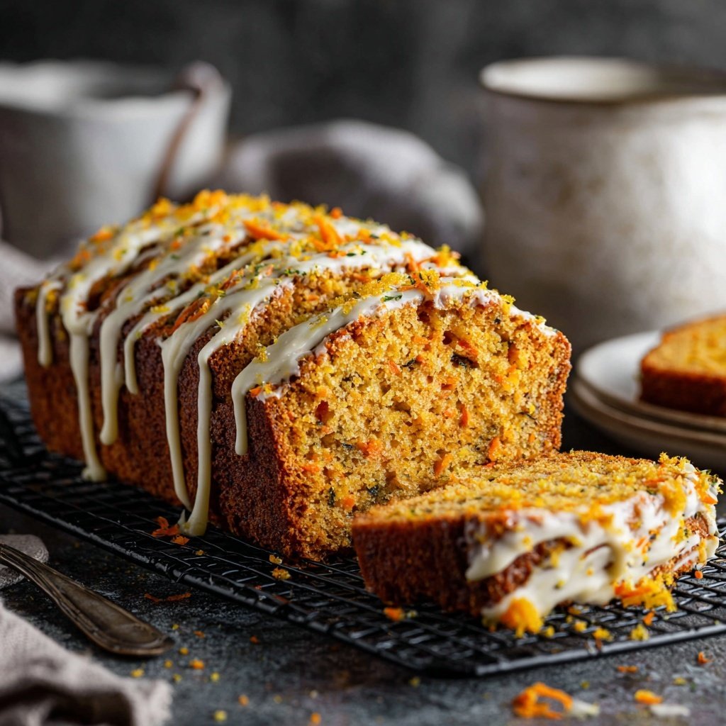 Karottenkuchen Mit Frischkäse Füllung