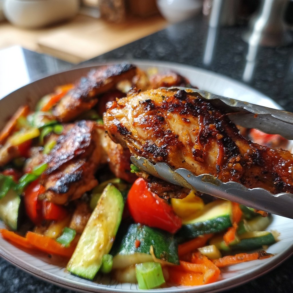 Kalorienarmes Hähnchen Mit Gemüse