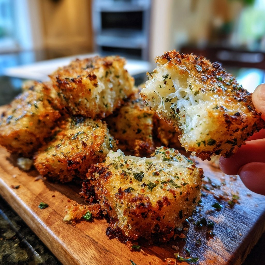 Blumenkohl Parmesan Nuggets