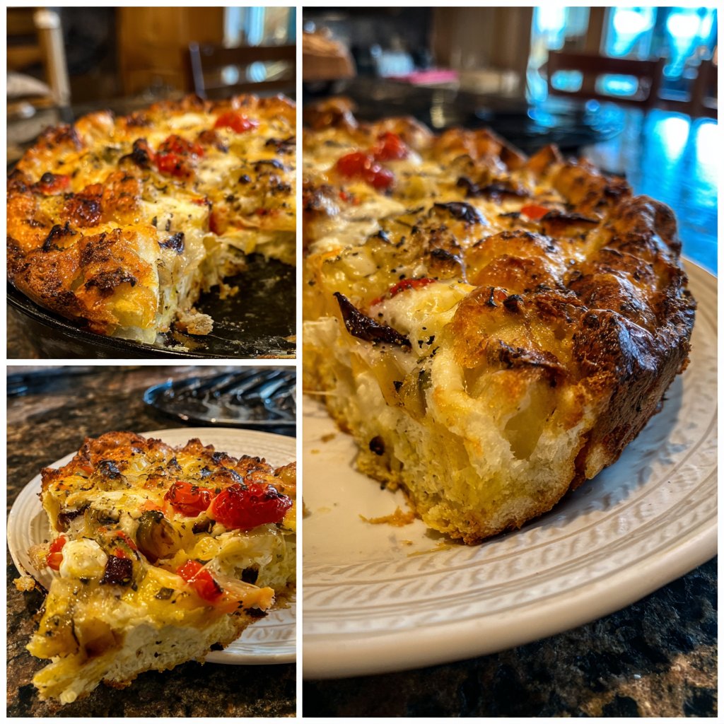 Mittagessen aus dem Ofen