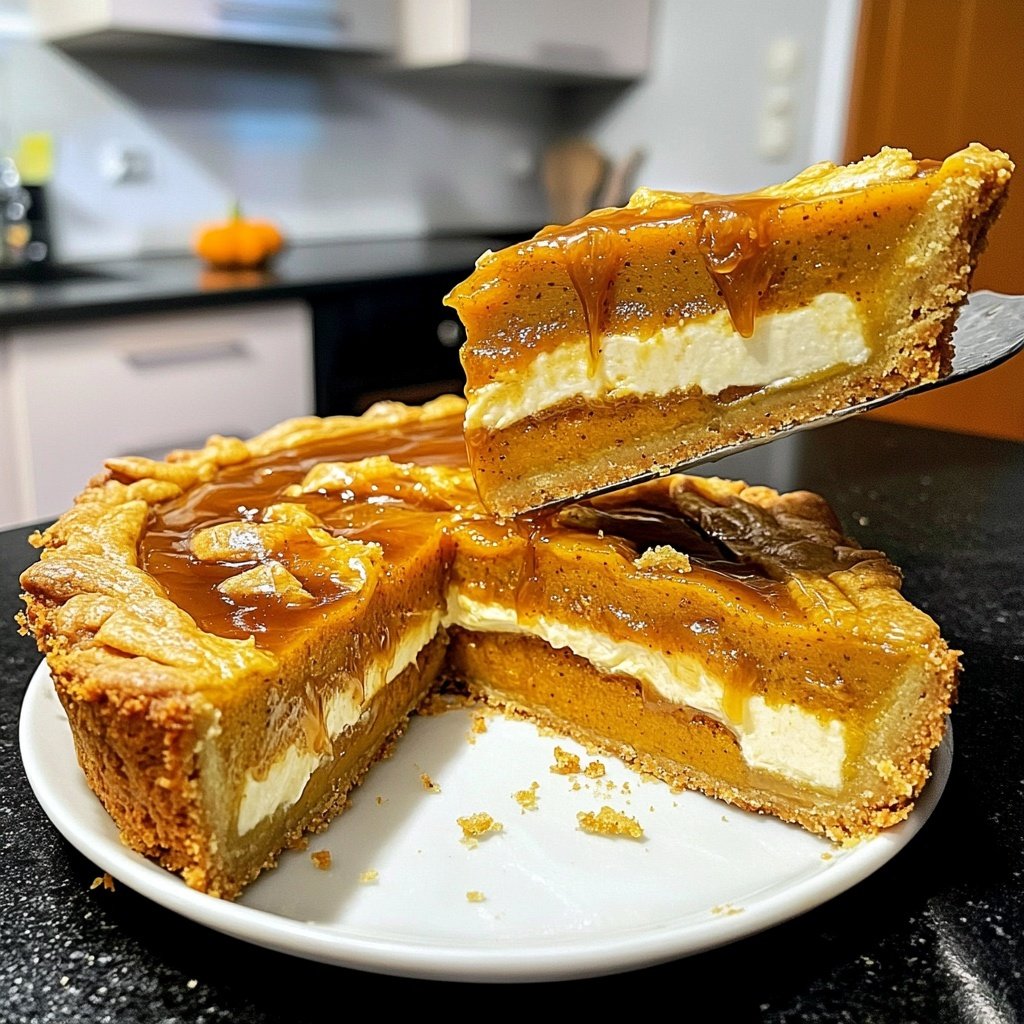 Ultimativer Kürbis-Karamell-Käsekuchen